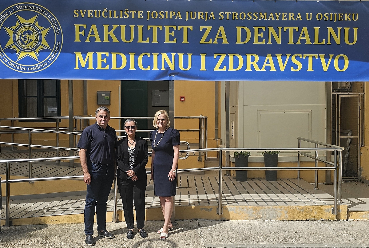 Professional Visit of Prof. Dr. E. Angeles Martinez-Mier to the Faculty of Dental Medicine and Health Osijek